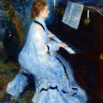 Young Woman at the Piano, 1876