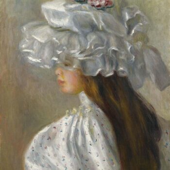 Young Woman in White Head, 1892