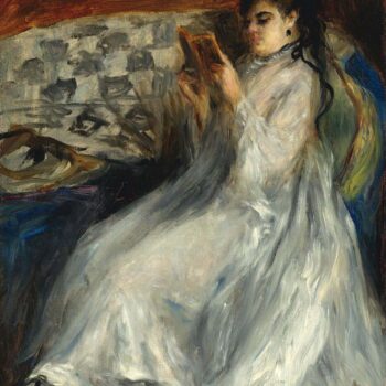 Young Woman in White Reading, 1873