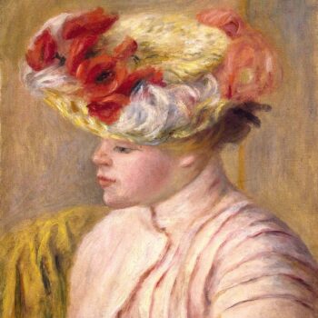 Young Woman in a Flowered Hat, 1892