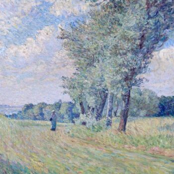 Young Woman in the Countryside