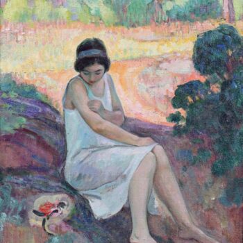 Young Woman in the Garden