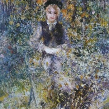 Young Woman on a Bench, 1875