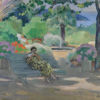 Young Woman with a Dove, 1923