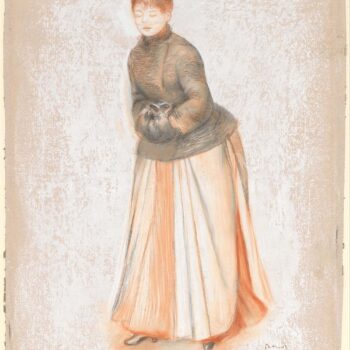 Young Woman with a Muff