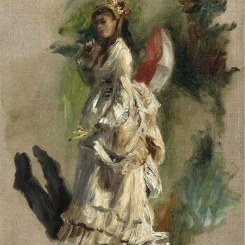 Young Woman with a Parasol, 1868