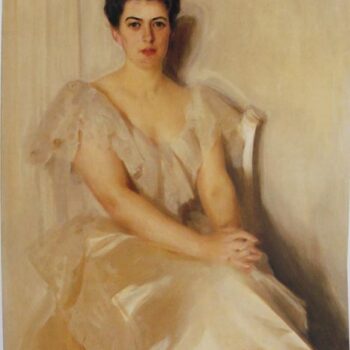 Zorn-Motstaende side Mrs Frances Cleveland
