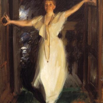 Zorn, Anders - Isabella Stewart Gardner in Venice - 1894