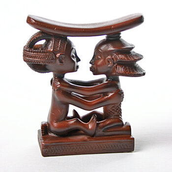 Luba Couple African Headrest