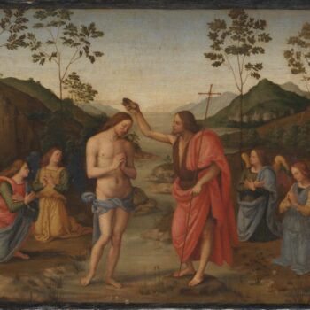 After Pietro Perugino - The Baptism of Christ