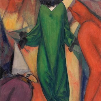 Albert Bloch - The Green Domino