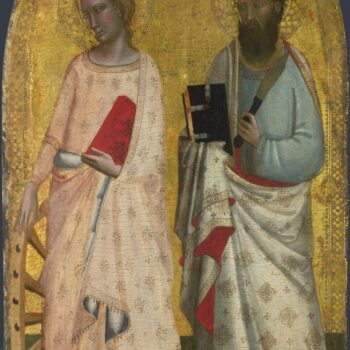 Allegretto Nuzi - Saint Catherine and Saint Bartholomew