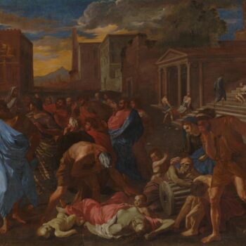 Angelo Caroselli - The Plague at Ashdod (after Poussin)