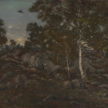 Antoine-Louis Barye - The Forest of Fontainebleau