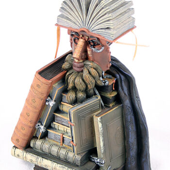 The Librarian Man Made of Books by Arcimboldo