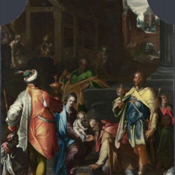 Bartholomaeus Spranger - The Adoration of the Kings