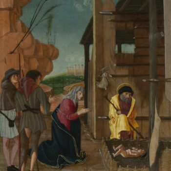 Bernardino Butinone - The Adoration of the Shepherds