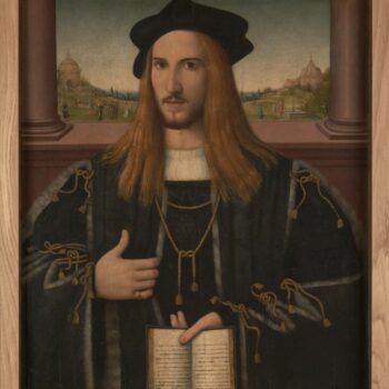 Bernardino Loschi - Portrait of Alberto Pio