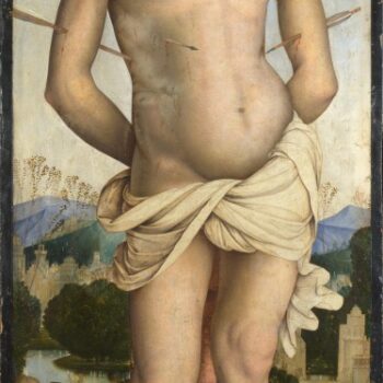 Bernardino Zaganelli - Saint Sebastian