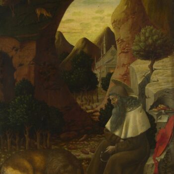 Bono da Ferrara - Saint Jerome in a Landscape