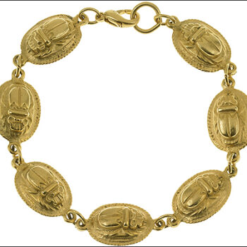 Scarab bracelet