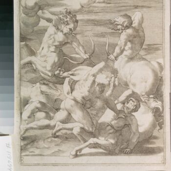 Caraglio, Gian Jacopo - Battle between Hercules and Centaurs - OG-119694