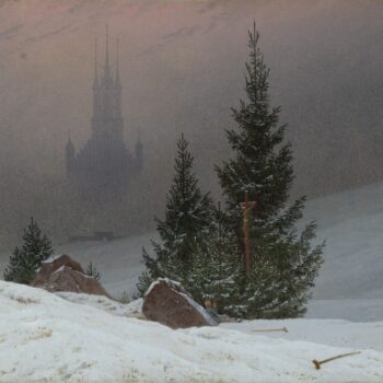 Caspar David Friedrich - Winter Landscape
