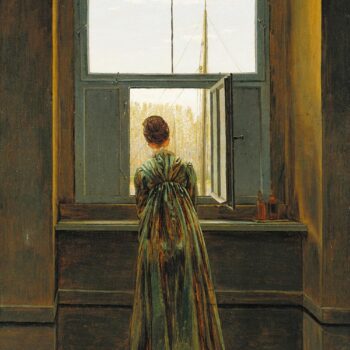 Caspar David Friedrich - Woman at a Window