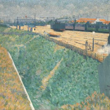 Charles Angrand - The Western Railway at its Exit from Paris