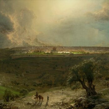Church - Jerusalem from the Mount of Olives