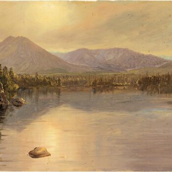 Church - Lake Katahdin Maine