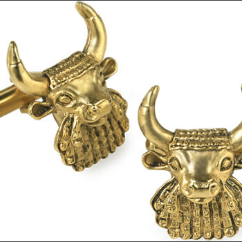 Bullhead cufflinks
