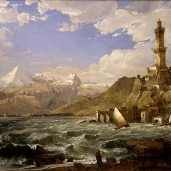 Cropsey - The Coast of Genoa