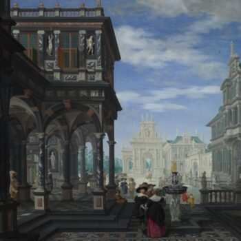 Dirck van Delen - An Architectural Fantasy