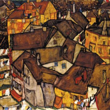 Egon Schiele - Crescent of Houses