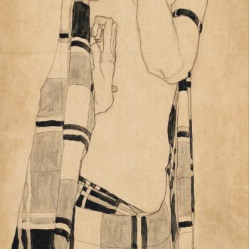 Egon Schiele - Girl standing