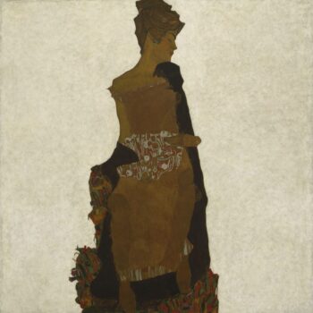 Egon Schiele - Portrait of Gerti Schiele
