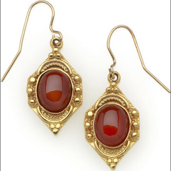 Egyptian earrings with Carnelian