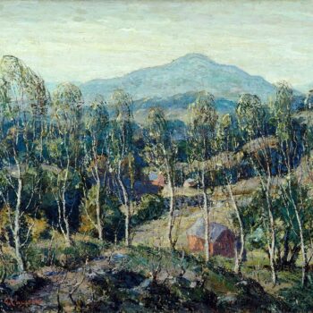 Ernest Lawson - New England Birches