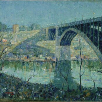 Ernest Lawson - Spring Night, Harlem River