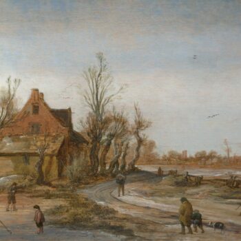 Esaias van de Velde - A Winter Landscape
