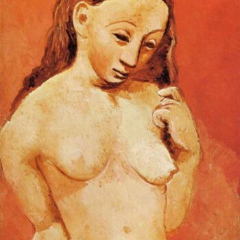 Nude Against A Red Background [1906]