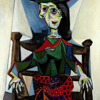 Pablo Picaso - Dora Maar Au Chat [1941]