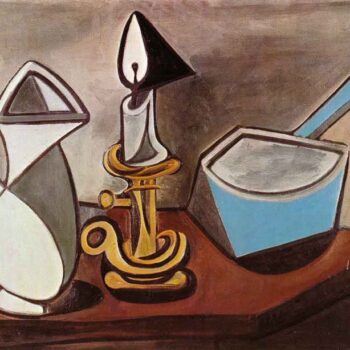 Pitcher, Candle And Casserole [1945]