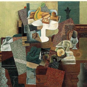 Still-Life-With-Fruit-Dish-On-Table