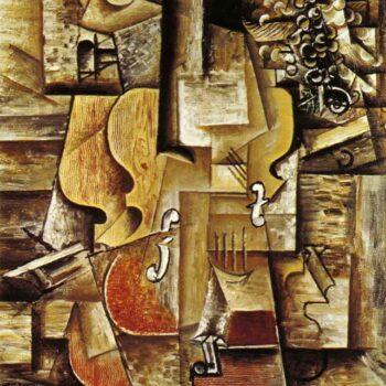 Violin And Grapes [1912]