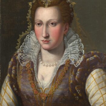 Follower of Bronzino - Portrait of a Lady