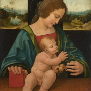 Follower of Giovanni Antonio Boltraffio - The Virgin and Child