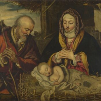 Follower of Jacopo Tintoretto - The Nativity