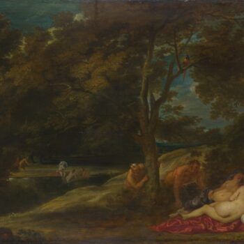 Franchoys Wouters - Nymphs surprised by Satyrs
